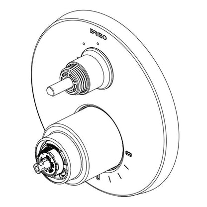 Litze - Pressure Balance Valve - Wall Mount