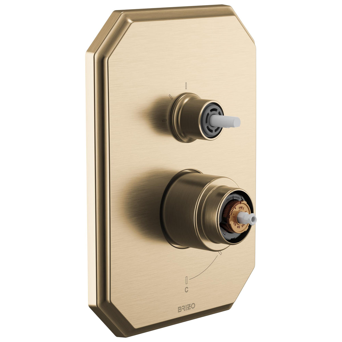 Beauclere - Shower Pressure Balanced Trim - Luxe Gold