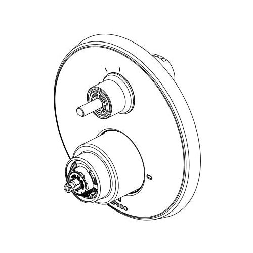Levoir Valve Trim, Luxe Gold