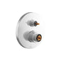 Roccesco - Pressure Balance Valve Integrated - Chrome - Zinc