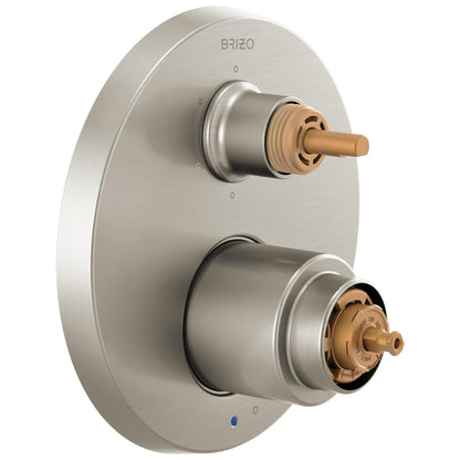 Brizo® T75P675 Pressure Balance Valve With Integrated 6-Function Diverter Trim, Brizo® Pressure Balance Valve With Integrated 6-Function Diverter Trim, 5 gpm Valve