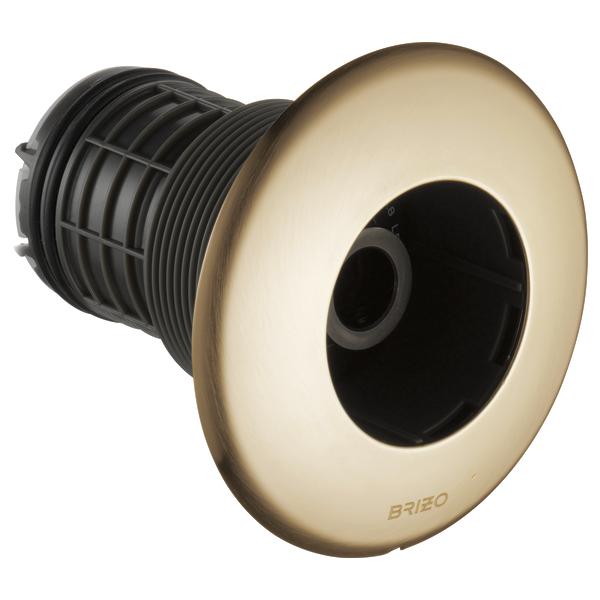 Hydrachoice - Round Body Spray Trim - Luxe Gold - Wall Mount