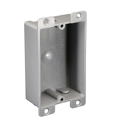 Shallow Ez Box - Flanged Outlet Box - PVC
