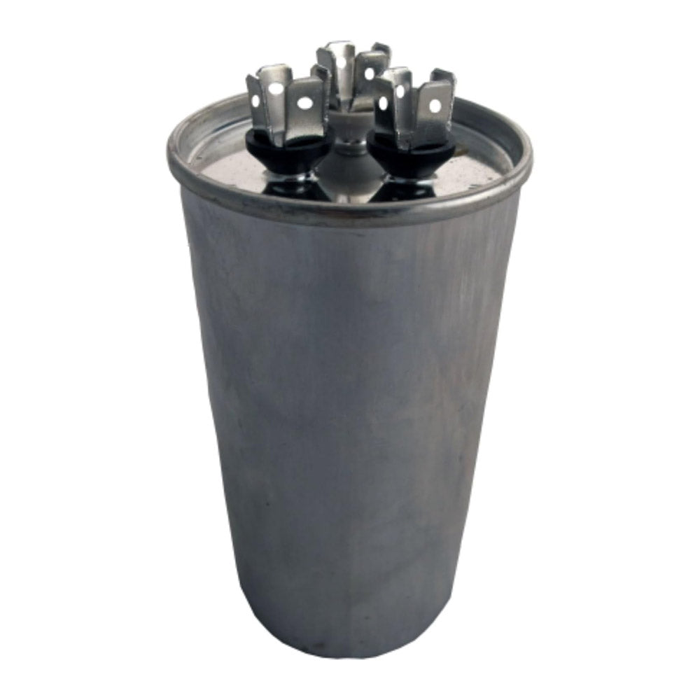 ROUND DUAL RUN CAPACITOR.
