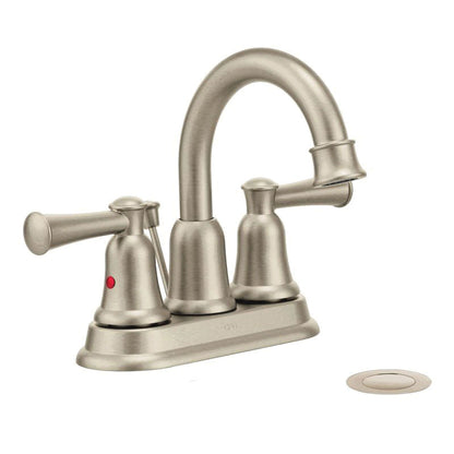 Capstone - Bathroom Faucet - 9-1/2" W x 7" H - Deck Mount