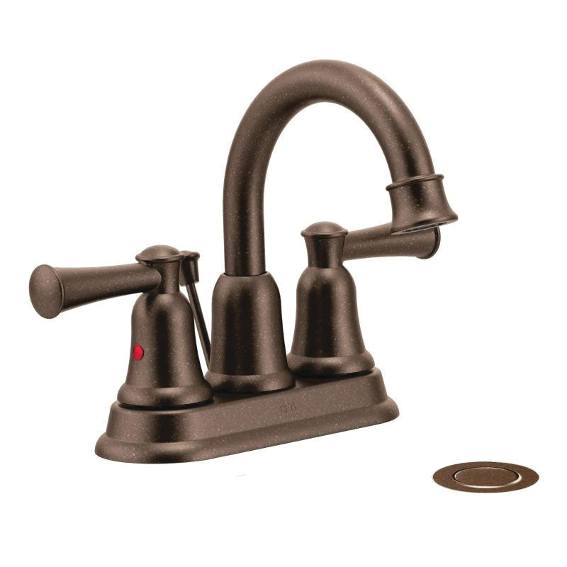 Capstone - Bathroom Faucet - 9-1/2" W x 7" H - Deck Mount