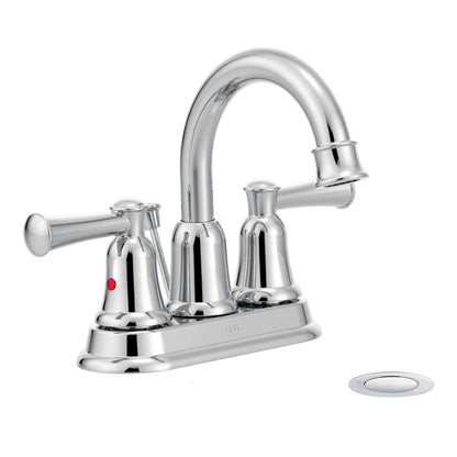 Capstone - Bathroom Faucet - 9-1/2" W x 7" H - Deck Mount