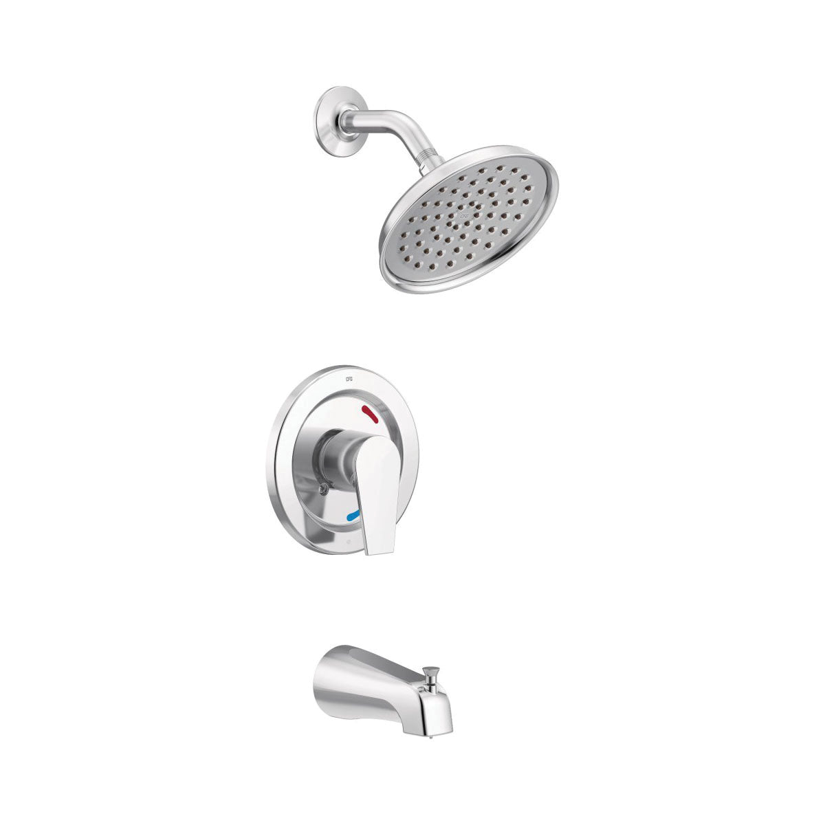 CFG 48003CGR Tub/Shower, 1.75 gpm Shower, Polished Chrome