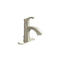 CFG 58910BN Ash Lavatory, 1.2 gpm Flow Rate, 1 Handles, Lift Rod Drain, 1 or 3 Faucet Holes, Brushed Nickel