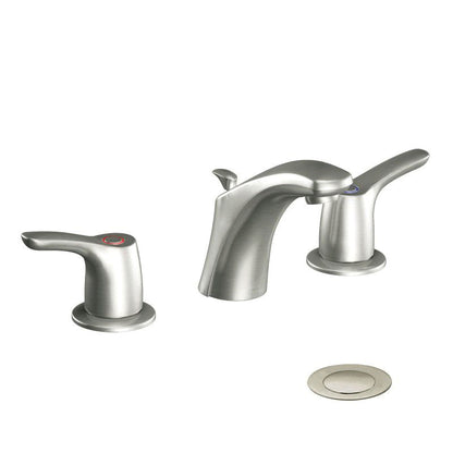 Baystone - Widespread Bathroom Faucet - Deck Mount - 1.2 GPM