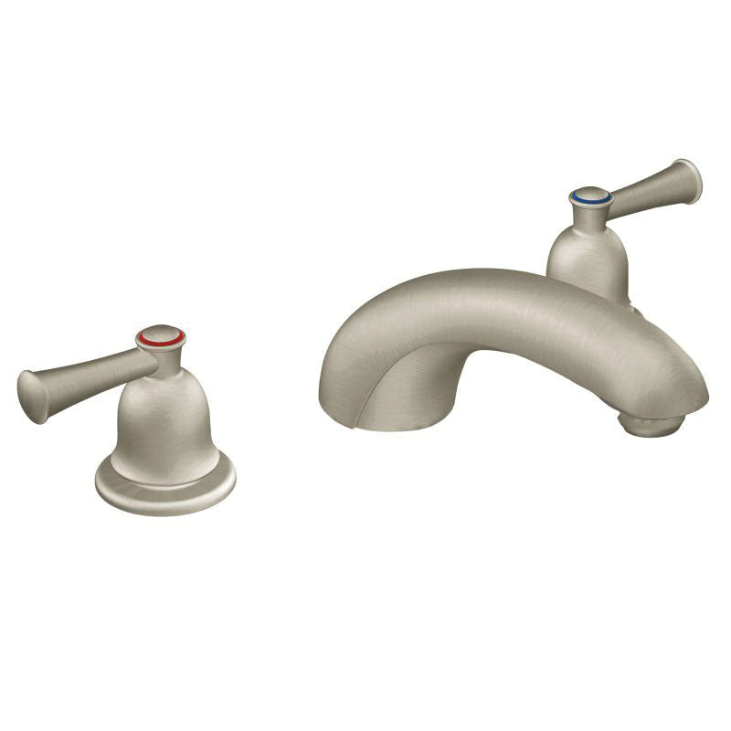CFG Capstone® Widespread Roman Tub Faucet, 11.5 gpm Flow Rate, 10 in Center, 2 Handles, Function: Traditional