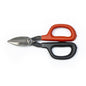 Crescent®WDF7S Tinner Snips, 24 ga Cutting, 1.5 in Length of Cut, Straight Snip, Steel Blade, Cushion Grip Handle, Ergonomic Grip