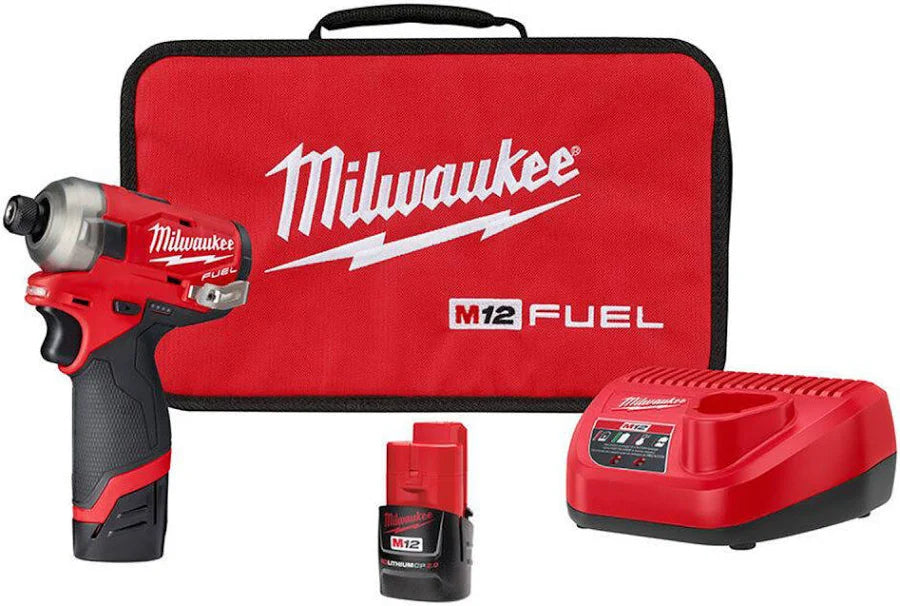 M12 FUEL™ SURGE™ 1/4" Hex Hydraulic Driver Kit