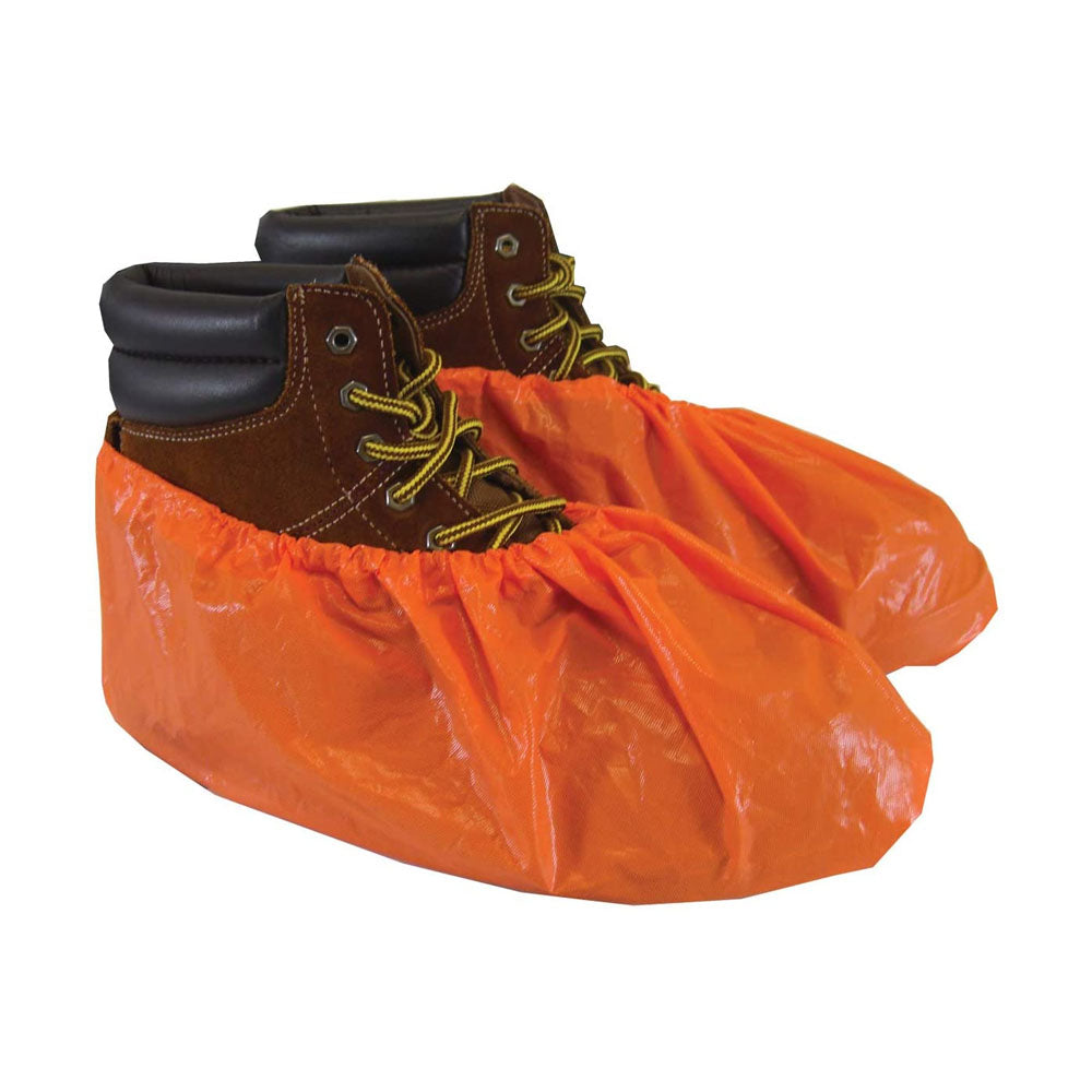 WATERPROOF SHOE COVERS ORANGE