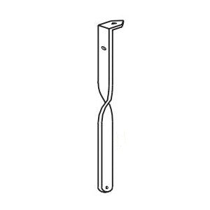 Bassett DS-3 Self-Nailing Duct Strap Hanger, Steel
