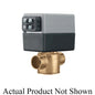 Caleffi Z-one™ Z50F 2-Way Motorized Zone Valve With Auxiliary Switch and Terminal Block, 3/4 in Nominal, Inverted Flare End Style, 300 psi Pressure, 3.5 Cv, 24 V AC
