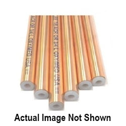 Cambridge-Lee 312428 Type K OXY Tubing, 1/2 in, 5/8 in OD x 20 ft L, Straight, Seamless, Copper, Domestic