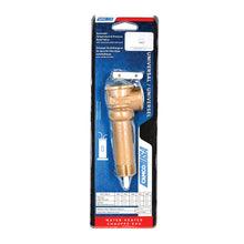 Camco 10427 Temperature and Pressure Relief Valve With 3-5/16 in L Shank, Stainless Steel Spring, For Use With Water Heaters, 3/4 in, Brass, Domestic
