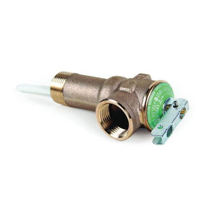 Temperature and Pressure Relief Valve with 2-1/2" - L Shank