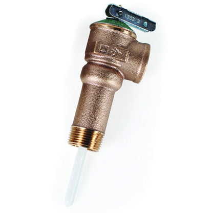 Temperature and Pressure Relief Valve with 2-1/2" - L Shank