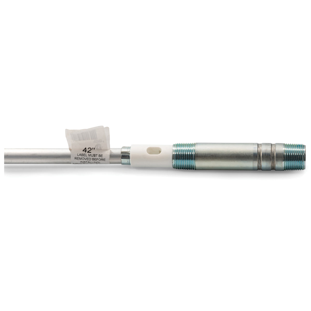 Anode Rod with Dielectric Nipples - 42" L - 3/4-14 Thread