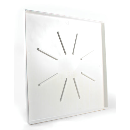 Low Profile Washing Machine Drain Pan - Matte White