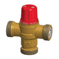 Cash Acme® Heatguard® 24518 HG110-HX Thermostatic Mixing Valve, 3/4 in, NPT, 230 psi, 1 to 20 gpm, Bronze Body, Import