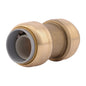 3/4" Transition Coupling - Brass - Push-Fit