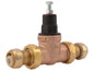 Cash Acme® 23894-0045 Double Union Pressure Regulating Valves, 3/4 in Nominal, 200 psi Pressure, Bronze Body