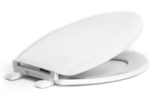 Centoco 1600-001 Standard Light Weight Toilet Seat, Elongated Bowl, Closed Front, Polypropylene, White, Import