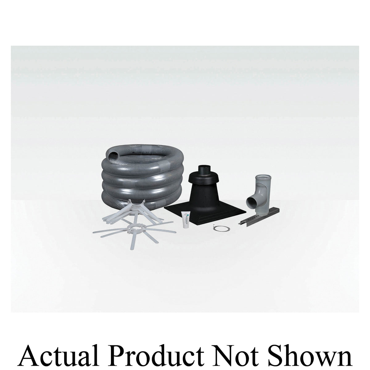 Flex Chimney Kit - 4" Dia - Polypropylene