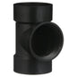 Charlotte ABS 00445 1000 Flush Cleanout Tee, 3 in Nominal, Hub x Hub x FNPT End Style, SCH 40/STD, ABS, Domestic