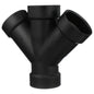 ABS 00611 0800 Double Wye - 2" - Fitting/Connector: Wye