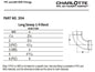 Charlotte PVC 00304 0800 Long Sweep, 2 in nominal, Hub end style, SCH 40/STD, PVC, Domestic