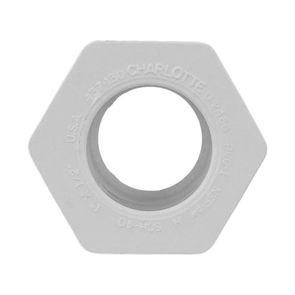 Flush, 1 x 1/2 in nominal, Spigot x Socket end style