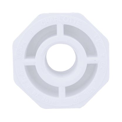 1-1/2 x 1/2" PVC Bushing - Spigot x FNPT