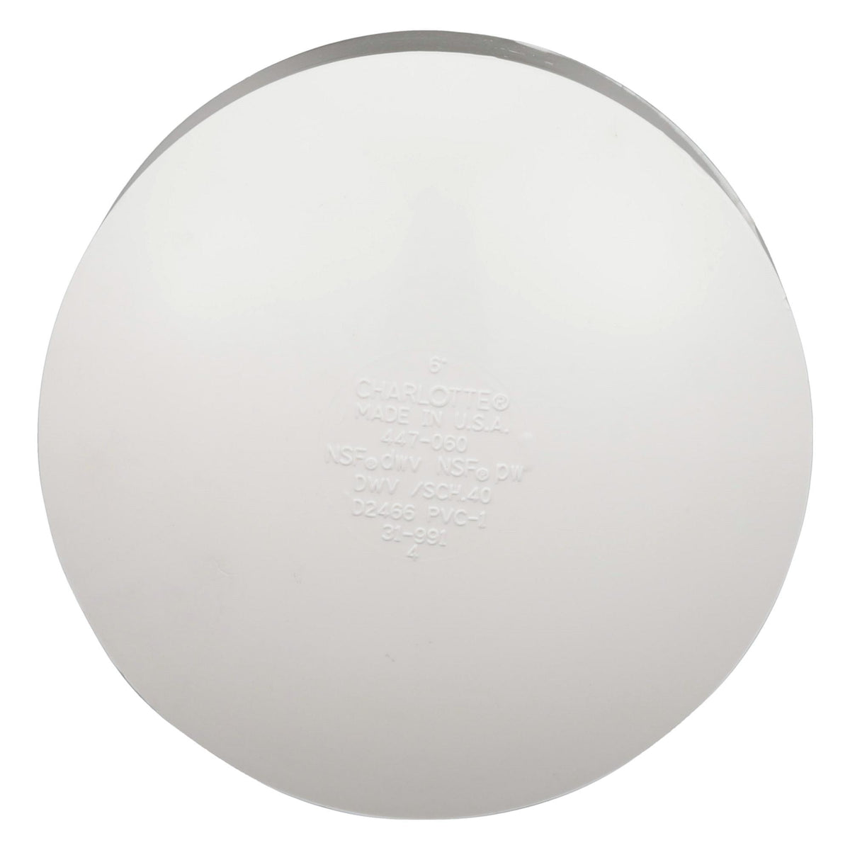 6 IPS PVC SLIP CAP 30156