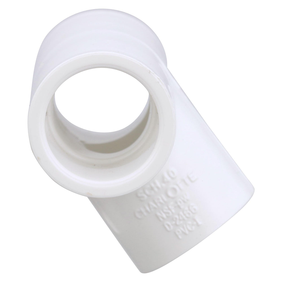 Tee - PVC - Socket x Socket x FNPT