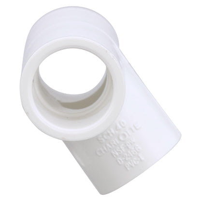 Tee - PVC - Socket x Socket x FNPT