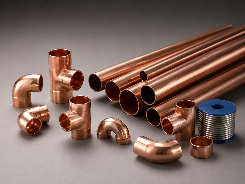 COPPER PIPE & FITTINGS