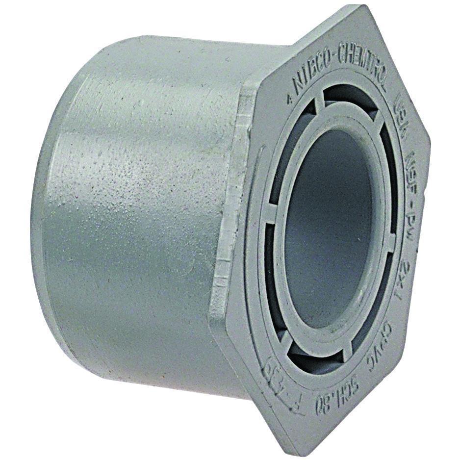 1 x 1/2" Corzan 5118 Flush Reducing Bushing - CPVC