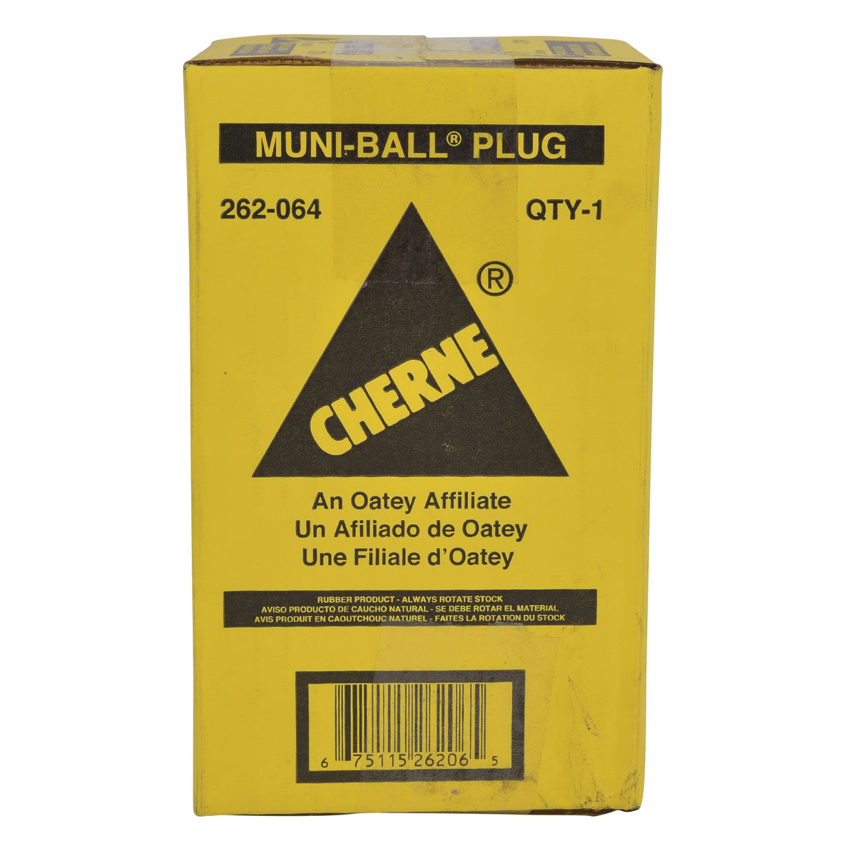 Muni-Ball Original Pneumatic Pipe Plug - 6" - Natural Rubber