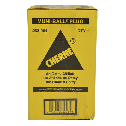 Muni-Ball Original Pneumatic Pipe Plug - 6" - Natural Rubber