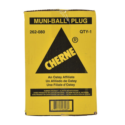 Muni-Ball Original Pneumatic Pipe Plug - 8" - Natural Rubber