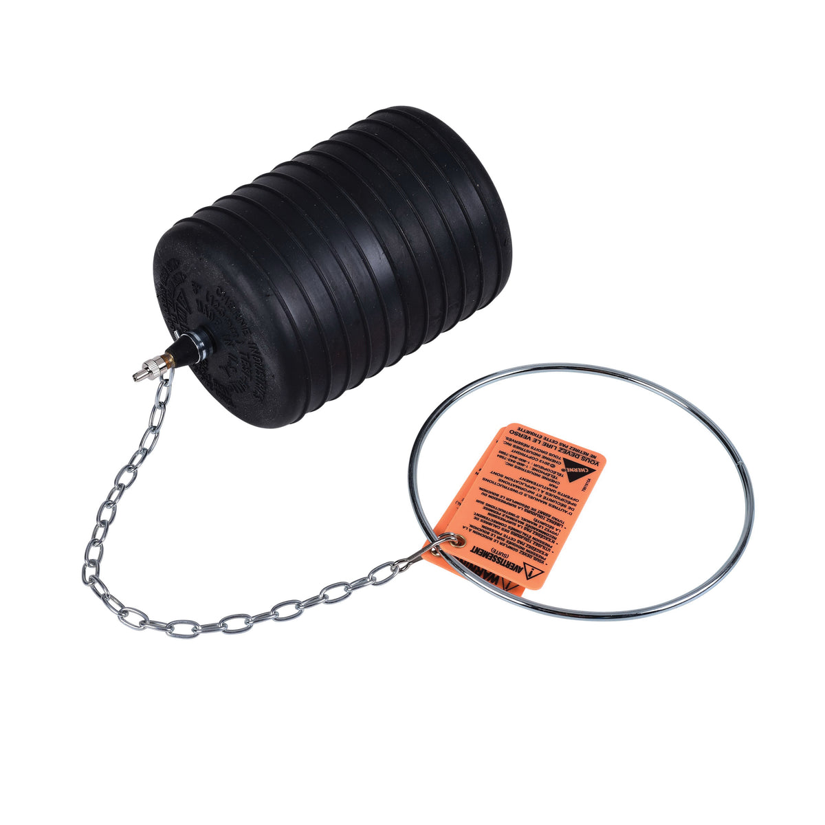 5" Pneumatic Pipe Plug - Natural Rubber