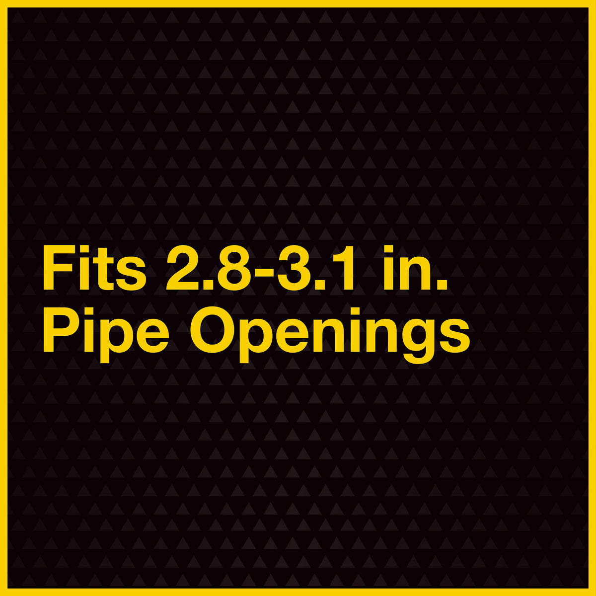 3" Mechanical Pipe Plug - ABS