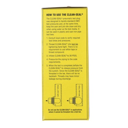 Pneumatic Pipe Plug, 1-1/2 in Pipe