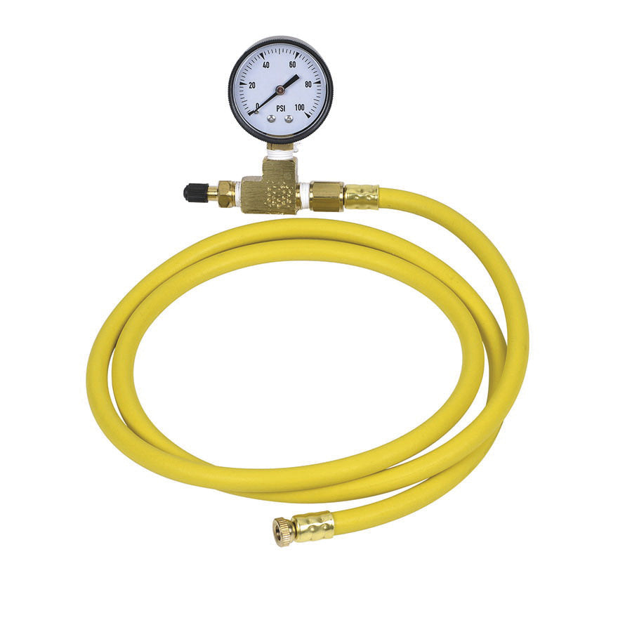 Extension Hose with Gauge - 3/16" - 5 ft L