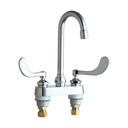 Bathroom Sink Faucet - Polished Chrome - Brass