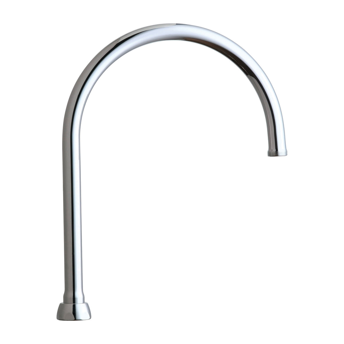 Rigid/Swing Gooseneck Spout - Brass - for Most Faucet